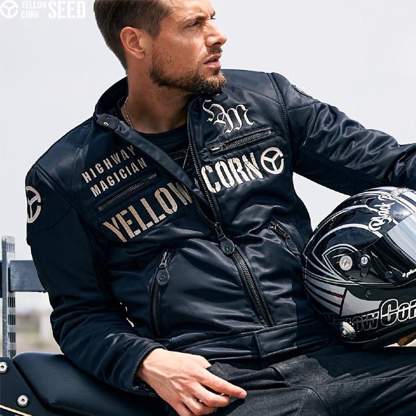 YELLOW CORN SEED SJ-4306 ウィンタージャケット ミッドナイトブラック