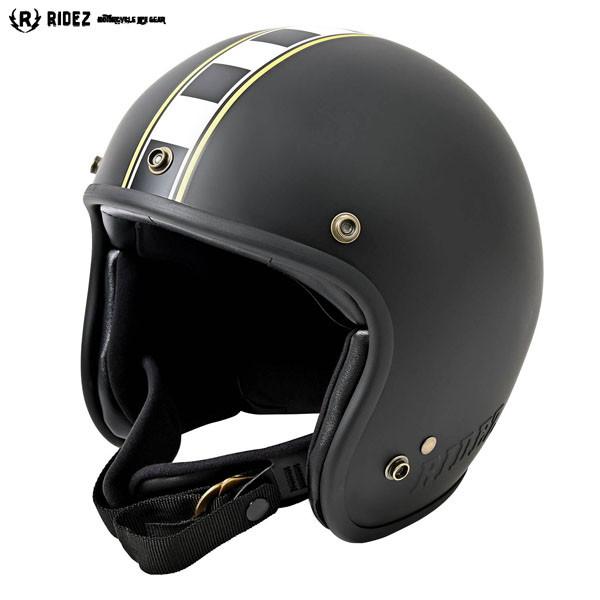 RIDEZ RIDEZ（ライズ） TQ MONO 3サイズ ジェット ヘルメット TQ06