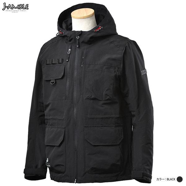 アーバニズム 2021春夏モデル UNJ-097 アーバニズム×ノマディカ60/40マウンテンパーカー（ブラック） サイズ L urbanism J-AMBLE UNJ-097 アーバニズム×ノマディカ60/40マウンテンパーカー