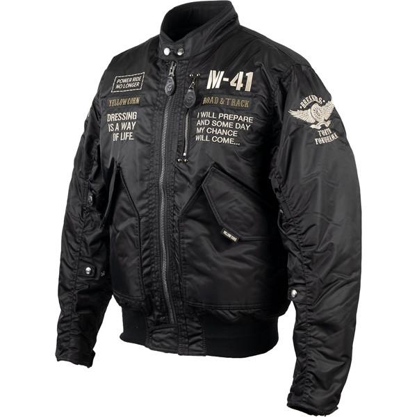 イエローコーン ウインター ジャケット YB-2302 YeLLOW CORN（イエローコーン） YB-2302 ウインタージャケット BK/IV