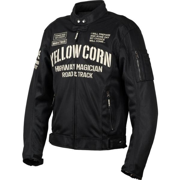イエローコーン YB-3110 メッシュジャケット MESH JACKET ブラック