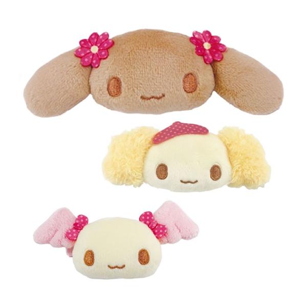 シナモロール シナモエンジェルス ぬいぐるみマルチクリップ 前髪クリップ ヘアクリップ サンリオ グッズ