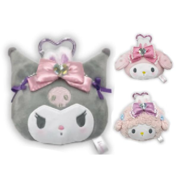 サンリオ ぬいぐるみミラー マイメロ クロミ マイスウィートピアノ グッズ 子供 かわいい 女の子 女子  男子 小学生 中学生 大学生 大人 誕生日 プレゼント おす