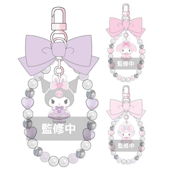 サンリオ リボンフォンストラップ マイメロ クロミ マイスウィートピアノ キーホルダー スマホ ぬいぐるみ グッズ 子供 かわいい 女の子 女子 男の子 男子 小学