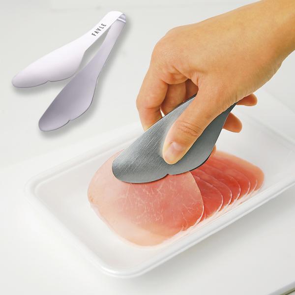 スマートトング ミニ 蝶 トング ミニトング 取り分けトング 盛り付け 取り分け キッチン用品 キッチンツール 便利グッズ 手のひらサイズ サラダ 肉 魚