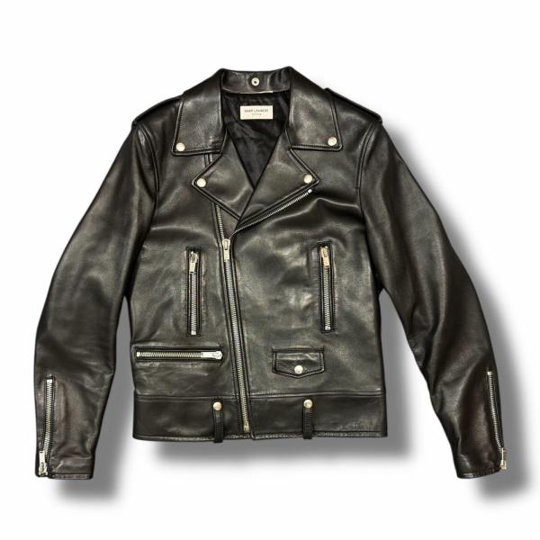 極美品　SAINT LAURENT L01 ダブルライダース　サイズ42 SAINT LAURENT サンローラン L01 Double Rider Jacket ダブル