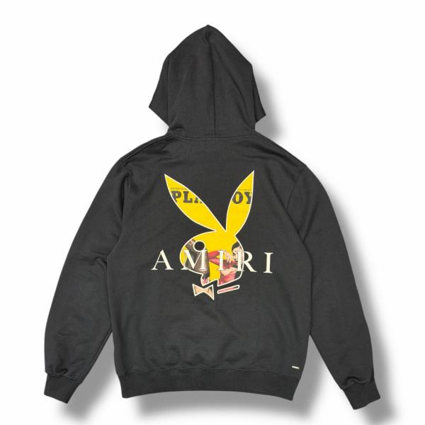 AMIRI × PLAYBOY アミリ プレイボーイ ロゴプリントパーカー 