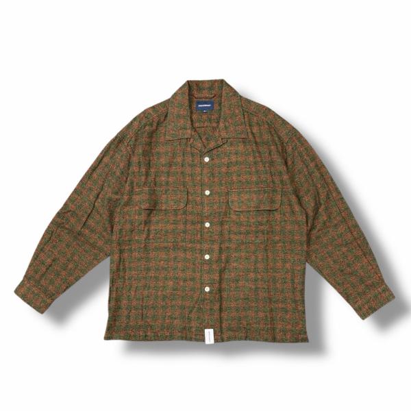 DESCENDANT ディセンダント 25AW MILPITAS PLAID LS SHIRT ミルピタス
