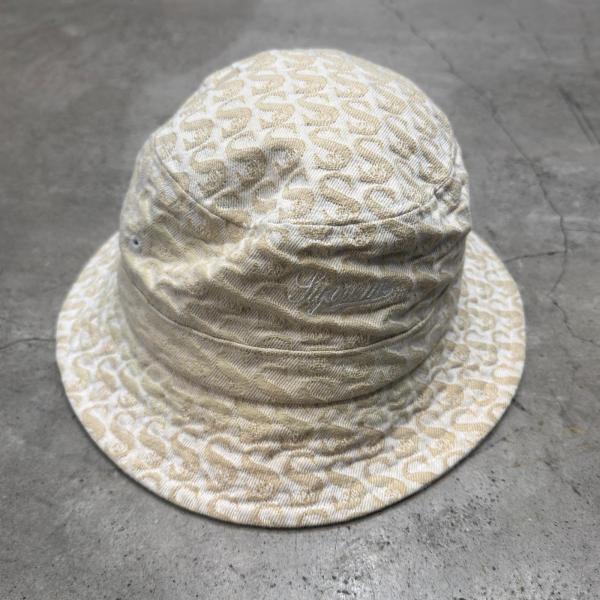 Supreme（シュプリーム） 21AW Monogram Denim Crusher Hat モノグラム