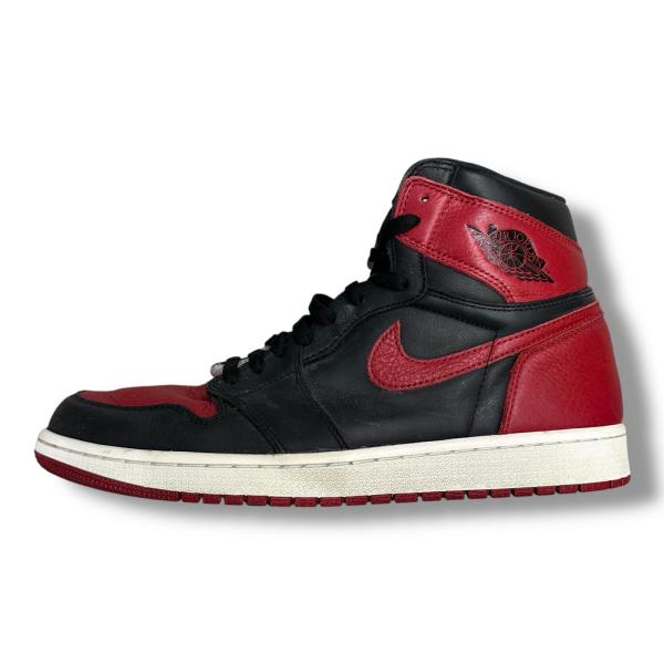 NIKE ナイキ Air Jordan 1 Retro High OG ""Bred/Banned"" エアジョーダン1 レトロ ハイ ""ブレッド/バンド"" 555088-001 レッド 30.5cm 11122M