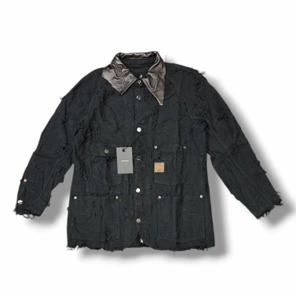 未使用品 MINUS マイナス 24AW Rustic Collar Chore Jacket BORO Crust