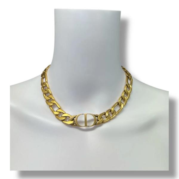 Dior ディオール CD Logo Necklace ロゴ ネックレス アクセサリー