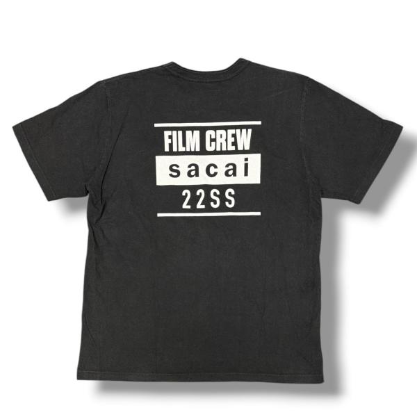 sacai（サカイ） 22SS Film Crew 半袖Tシャツ カットソー 22-0399S