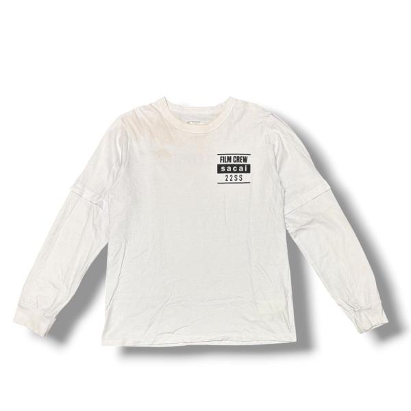 sacai（サカイ） 22SS Film Crew L S T Shirt フィルムクルー長袖T