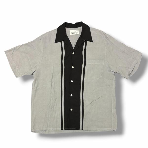 WACKO MARIA（ワコマリア） two tone 50's shirt 2トーン 半袖シャツ