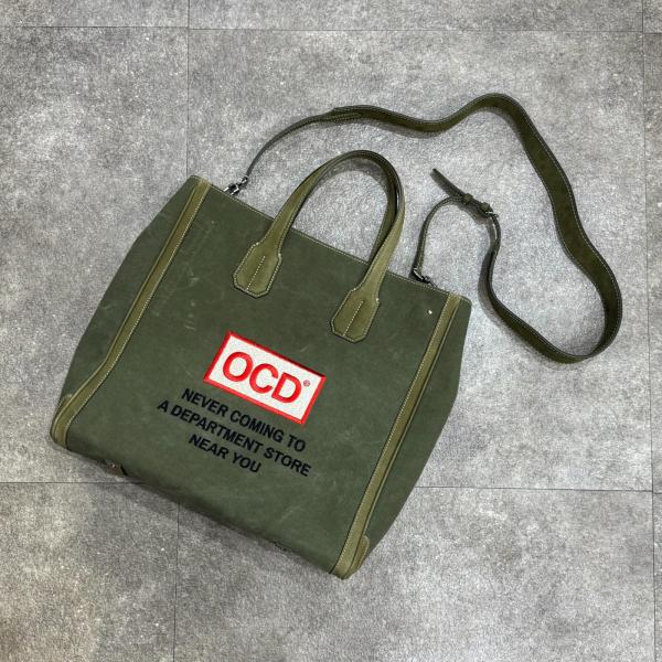 READYMADE OCD 2WAY トートバッグ ショルダーバッグ トートバッグ レディメイド カーキ F （13413M） READYMADE レディメイド OCD 2WAY トートバッグ ショルダーバッグ