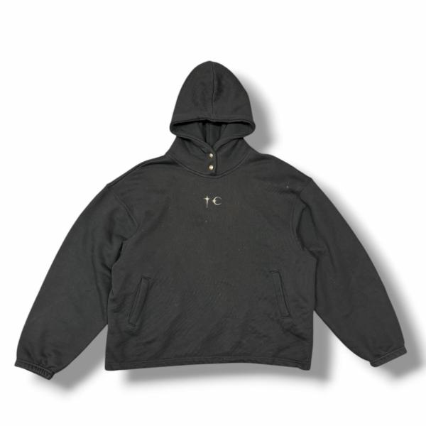 サグクラブ パーカー ブラック thug club サイズ1 THUG CLUB サグクラブ 24SS Color Emblem Hoodie スウェットフーディー