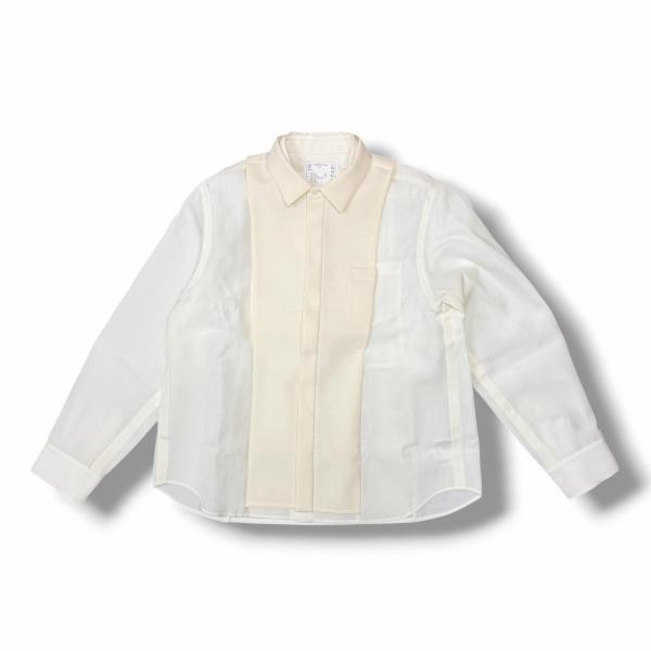 sacai（サカイ） 25AW Double Faced shirt ダブルフェイスシャツ