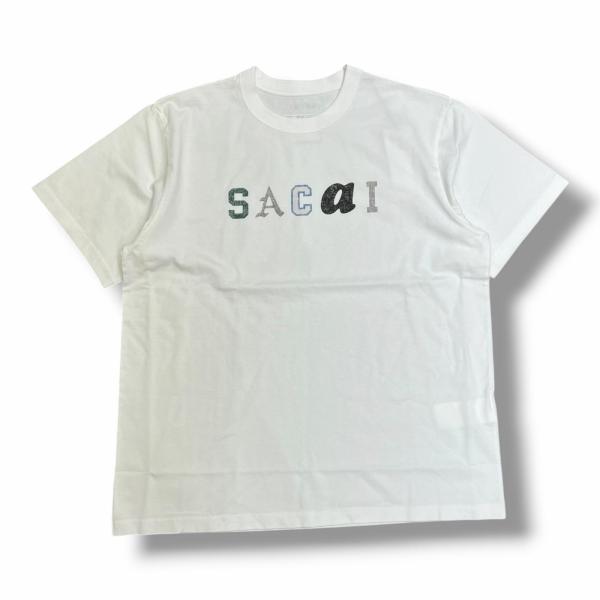 sacai（サカイ） 26SS プリント クルーネック Tシャツ 26-01180S