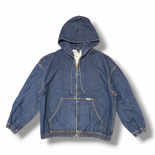 COOTIE クーティー 25AW 12.5oz Denim Zip Up Hooded Jacket デニム