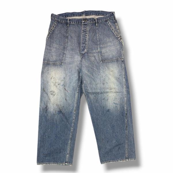 未使用品 BOWWOW バウワウ 25SS M-44 DENIM TROUSERS デニムトラウザー