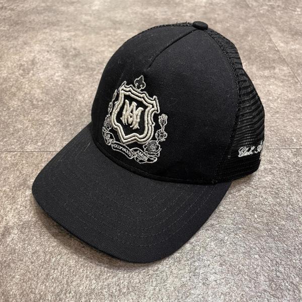AMIRI アミリ MA CREST TRUCKER HAT 刺〓 メッシュキャップ 帽子