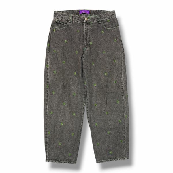 BlackEyePatch ブラックアイパッチ DOLLAR SIGN PATTERNED EXTRA BAGGY
