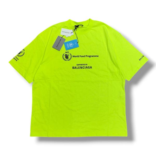 BALENCIAGA（バレンシアガ） WFP LOGO PRINT T-SHIRT ロゴプリントT