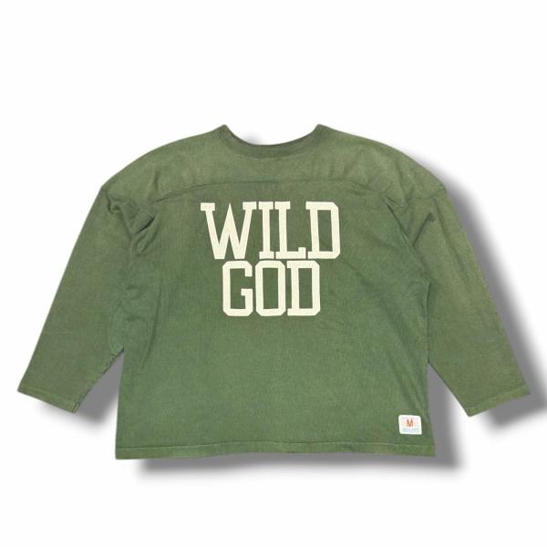 SAINT MICHAEL セントマイケル 26SS FOOTBALL SWEAT/WILD GOD
