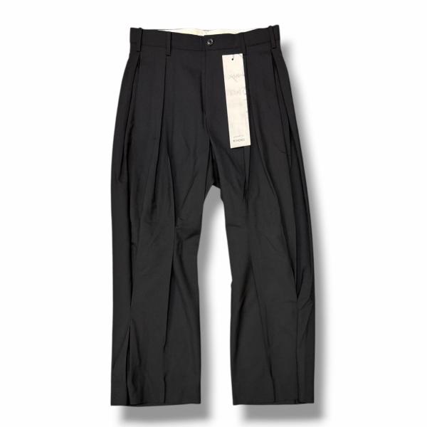 未使用品 KHOKI コッキ 26SS Pleated Dress Pants プリーツドレス