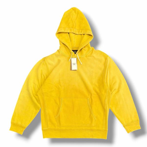 未使用品 RRL ダブルアールエル ガーメントダイドフリースフーディー