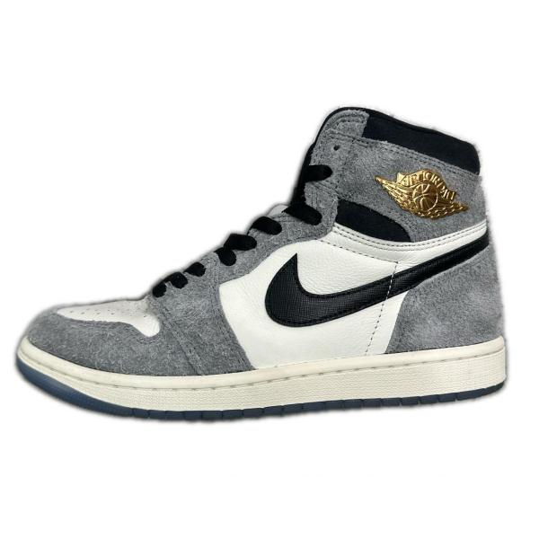 NIKE ナイキ Air Jordan 1 Retro High OG ""Cool Grey/Sail"" エアジョーダン1 レトロ ハイスニーカー DZ5485-003 グレー 26 26cm 16349M
