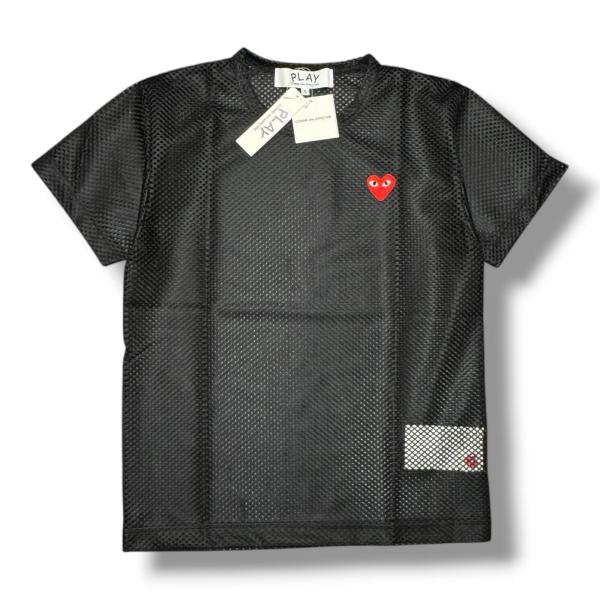 PLAY COMME des GARCONS プレイコムデギャルソン RED EMBLEM MESH TEE