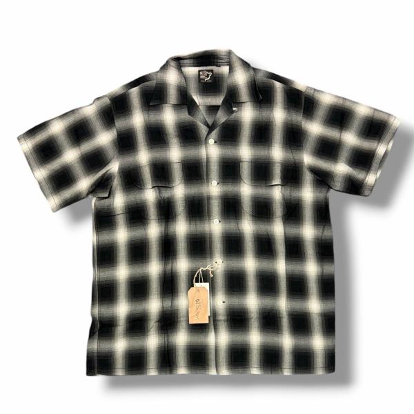 未使用品 orSlow オアスロウ OMBRE CHECK SHORT SLEEVE SHIRT オンブレ