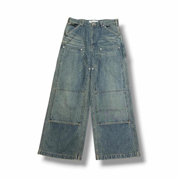 DAIRIKU ダイリク 26SS Vintage Washed Painter Denim Wide Pants