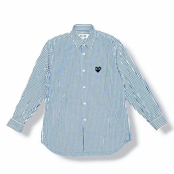 PLAY COMME des GARCONS プレイコムデギャルソン Stripe Shirt With