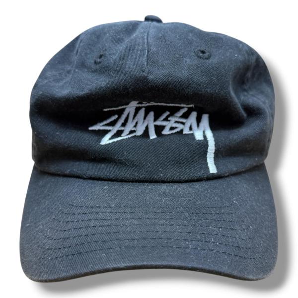 STUSSY（ステューシー） ストックロゴ刺繍 キャップ 1311145 ブラック