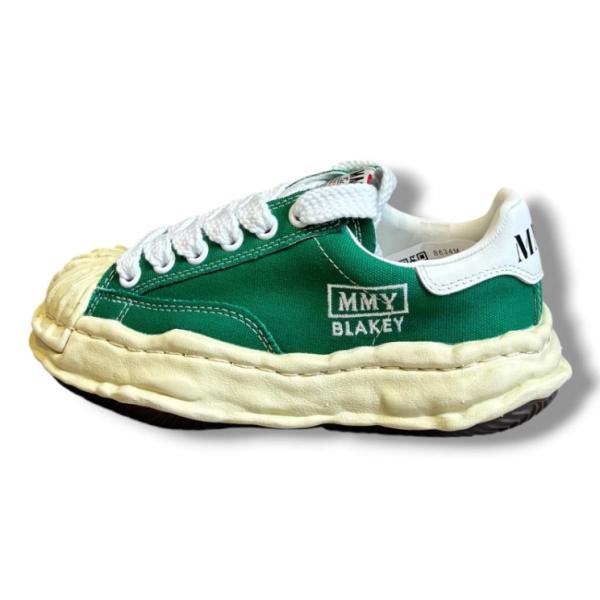 未使用品 Maison MIHARA YASUHIRO メゾンミハラヤスヒロ BLAKEY  ブレイキー ローカットスニーカー A09FW732 グリーン 36 23cm 2052MG
