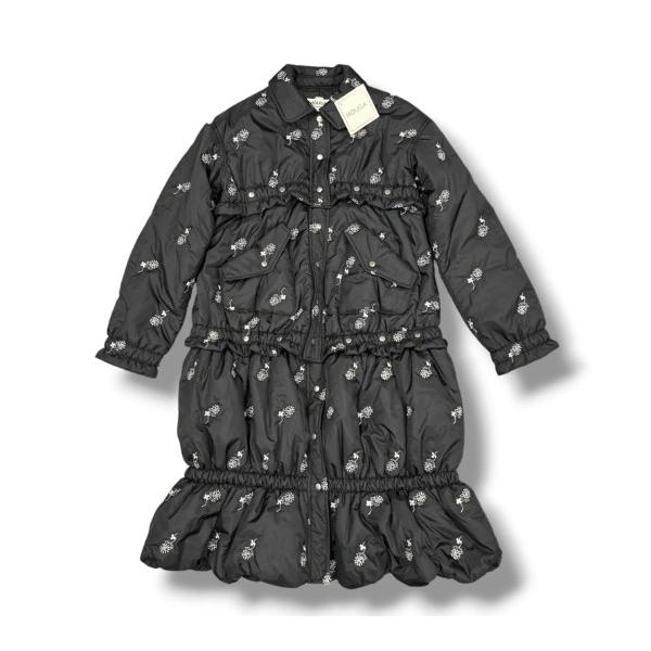 未使用品 HOUGA ホウガ 24AW Patty coat パティコート ロングコート ブルゾン HW24C28 ブラック F 2231MG