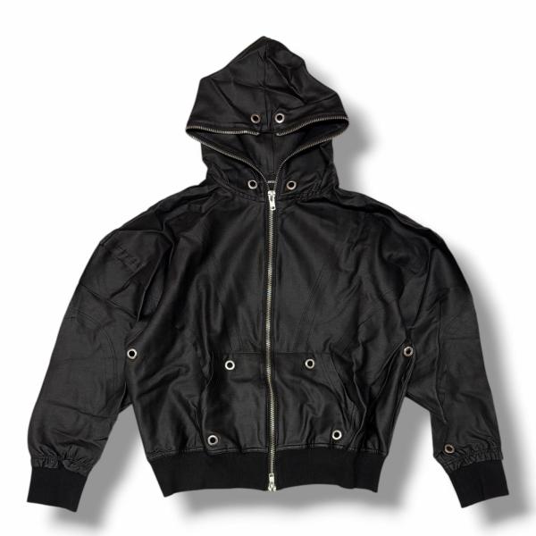 BREATH ブレス COATING ZIP UP HOODIE TYPE-2  コーティングジップフーディー パーカー BR26SS-C5002 ブラック S 23571M