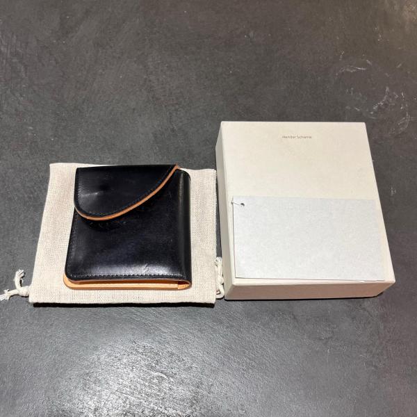Hender Scheme エンダースキーマ Wallet  コードバンウォレット 財布 rc-c-wlt ブラック F 23592M