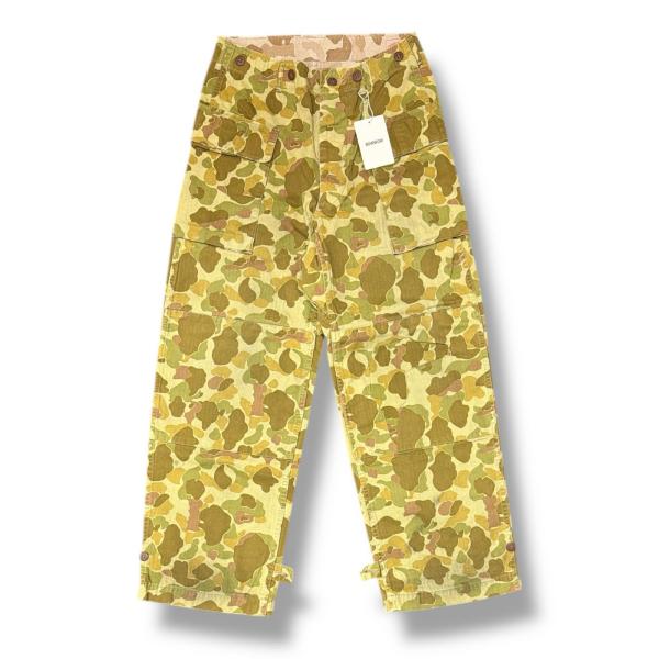 新品 BOWWOW 25SS ダックハンターカモ トラウザー カーゴパンツ M BOWWOW M-43 DUCK HUNTER CAMO TROUSER DUCK HUNTER CAMO AGING | BASE