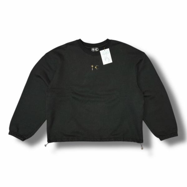 Thug Club エンブレムロゴクルーネックスウェット トレーナー