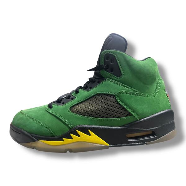 NIKE ナイキ Air Jordan 5 Oregon Ducks ジョーダン5 スニーカー オレゴンダックス CK6631-307 27.5cm 401M