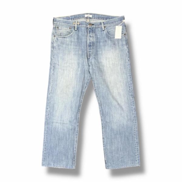 参考上代38500円 未使用 BASICKS  × Levi's Heart Pocket Damage Denim USED ハートポケットダメージデニム ジーンズ コラボ ベイシックス  × リーバイス S-601LV インディゴ L （4615M） BASICKS × Levi's ベイシックス リーバイス Heart Pocket Damage Denim