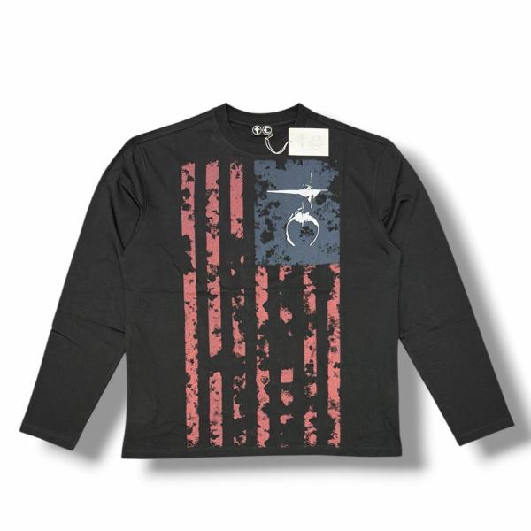 未使用品 THUG CLUB サグクラブ 25SS 星条旗長袖Tシャツ カットソー