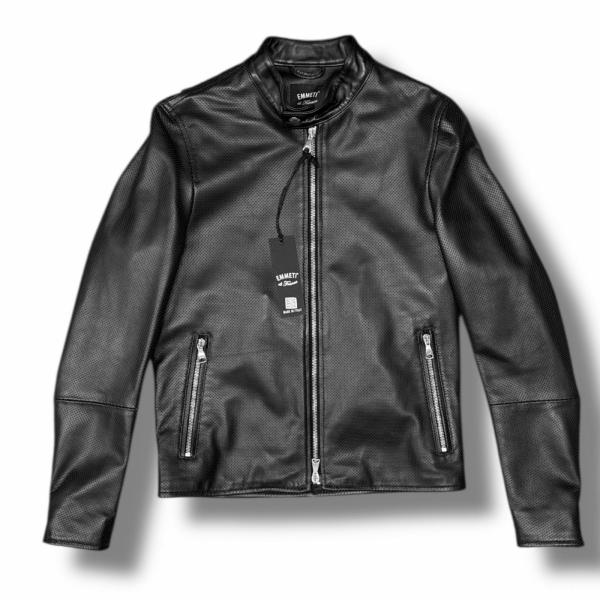 EMMETI エンメティKELSO ケルソ　シングル　レザー　ライダース EMMETI (エンメティ) KELSO (ケルソ) NAPPA CERATA (ナッパチェラータ