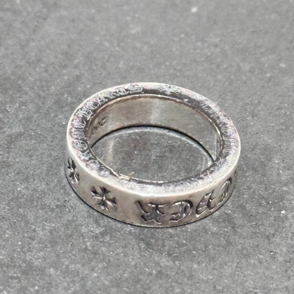 CHROME HEARTS スペーサーリング 6mm 指輪 クロムハーツ シルバー 15.5