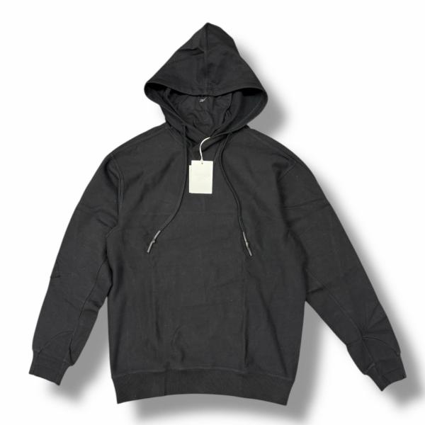 参考上代46200円 未使用 11 BY BORIS BIDJAN SABERI  × Reebok CONSTRUCTED HOODIE コラボスウェットフーディー パーカー イレブンバイボリスビジャンサベリ  × リーボック RMBB00SC99FLE0011000 ブラック XL （7616M） motto-motto_7616m