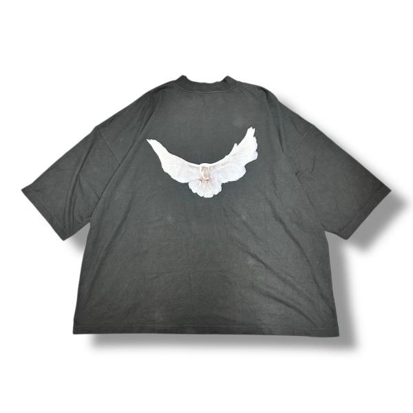 YEEZY GAP イージーギャップ Dove tee ドーブ オーバーサイズ Tシャツ 469669-01 ブラック XXL 78771A